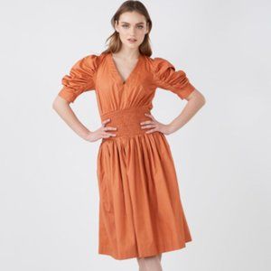 BCBGMAXAZRIA Smocked Waist Day Dress (XL)